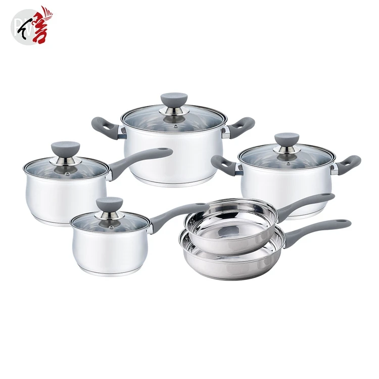 Jiangmen Cookware Set Realwin Bakelite Handle Nonstick Pans And Pots Heavy Cookware Sets Kitchen
