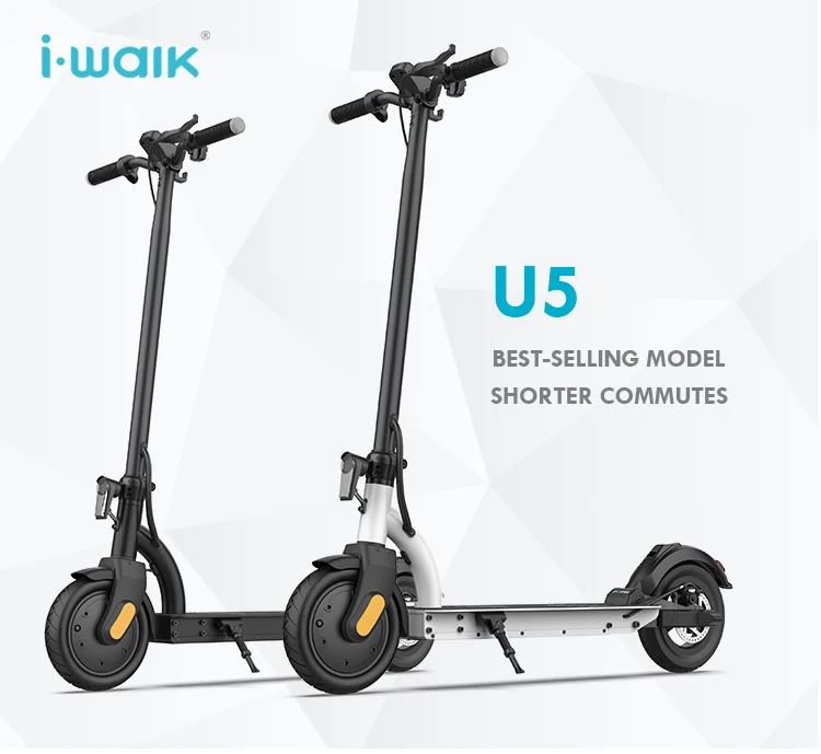 Best Quality 2 Wheels Big Kick 8.5 Inch 36v 350w Scooter Electric Adult