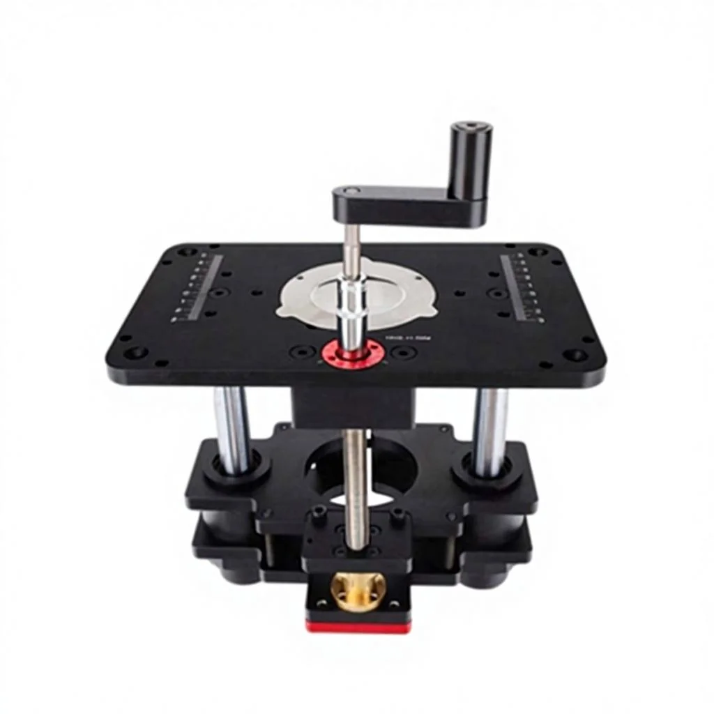 TEBAK Customizable Aluminum Alloy Cam Locking System OEM  Industrial DIY Router Lift System for 65mm 69mm Diameter Routers