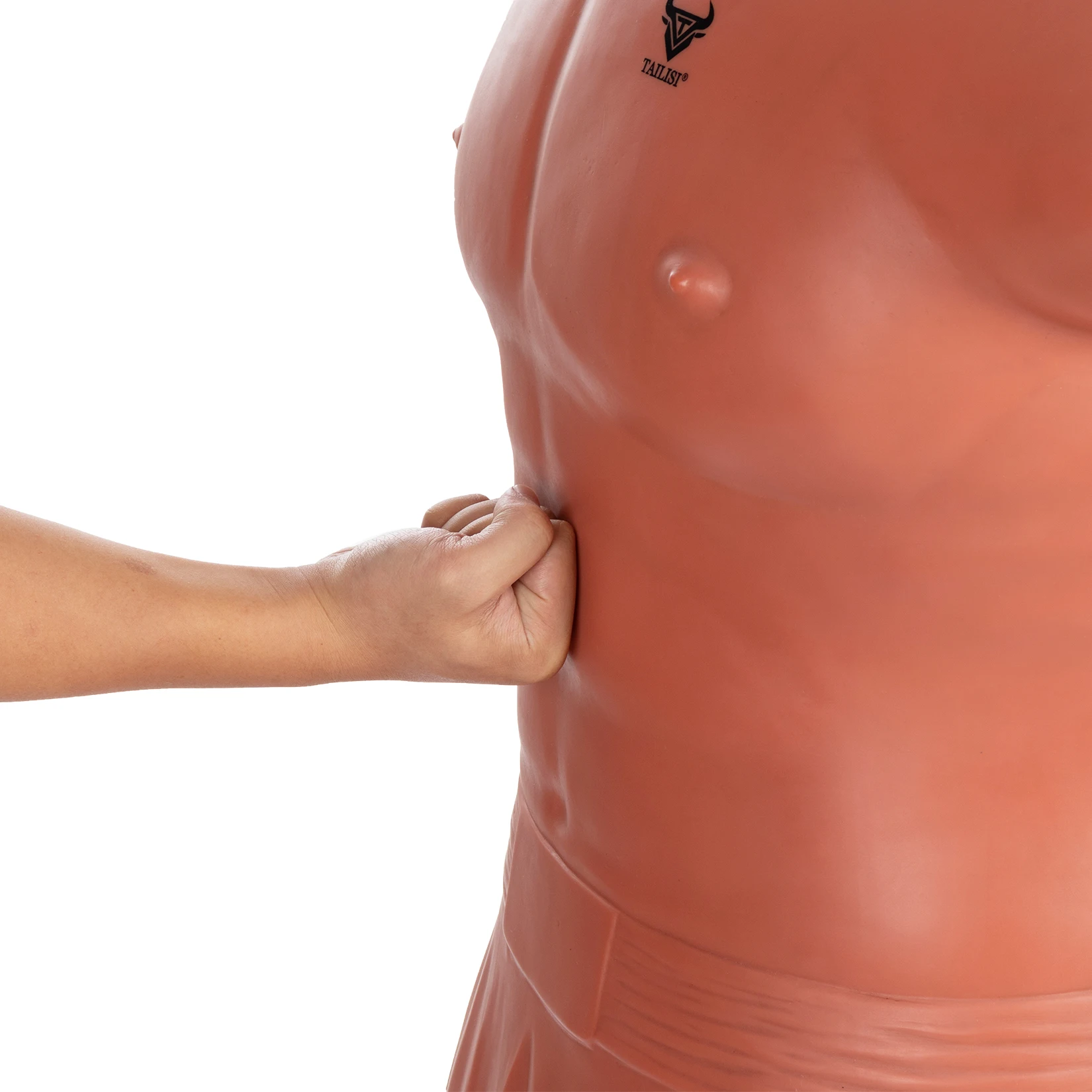 TAILISI Adjustable Boxing Dummy Heavy PVC Rubber Man with Century Skin Punching Bags for Gym & MMA Custom Logo