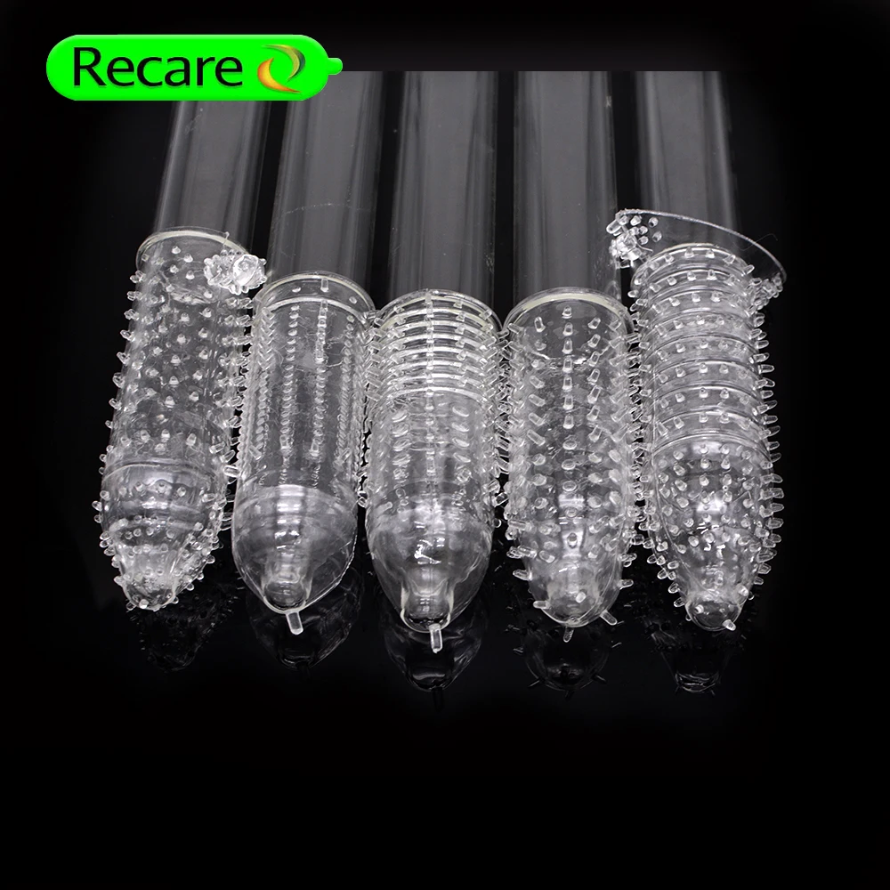 For Man with Dragon Head ultra Thin Penis Sleeve Condom