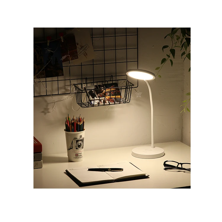 Simple design of lamp holder manufacture led desk lamp light with wireless charging