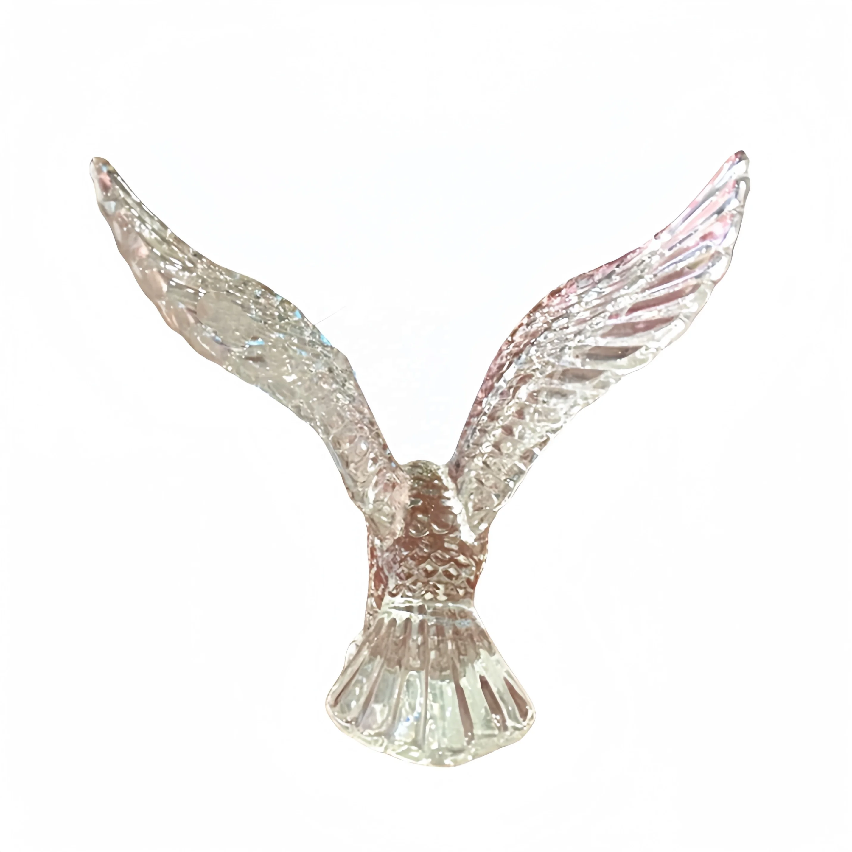 2024 K9 Crystal Eagle Statue Trophy Crystal Figurine for Business Gift Office Decoration