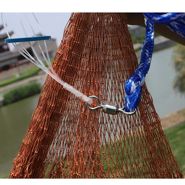 Cast Net Height 1.2-3.6M Without Sinker Fishing Net Outdoor Sport