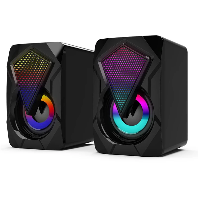 led desktop speakers