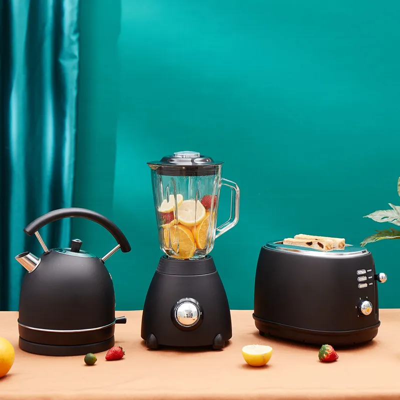 toaster kettle and blender set