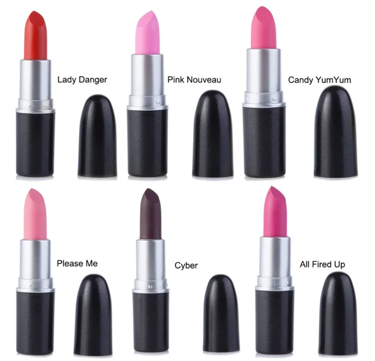 Заводская розетка 12 видов цветов без логотипа матовая помада этикеток водонепроницаемая низкая цена коробка для помады и бумажной