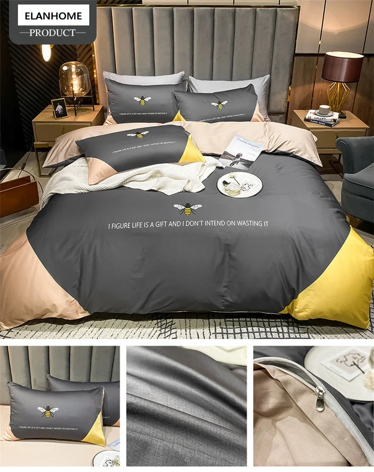 Custom Print Bedsheet Quilt 3d Bed Cover Set 100 Cotton Bedding Set