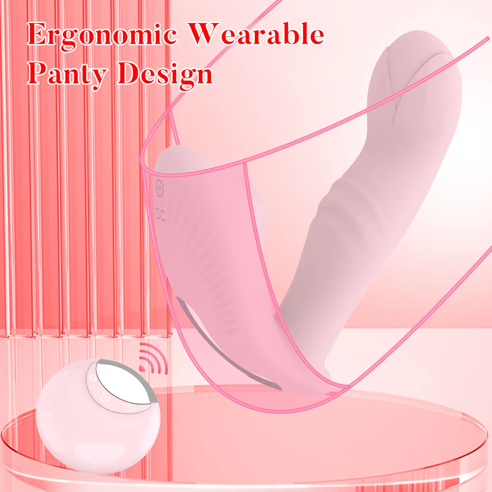 Remote Control Vibrating Panties Clitoral Stimulator Intimate Toy_voghion.com