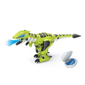 Newest Intelligent Smart Electric Remote Control RC Dinosaur Toys Plastic Musical DIY Electronic Toy for Kids