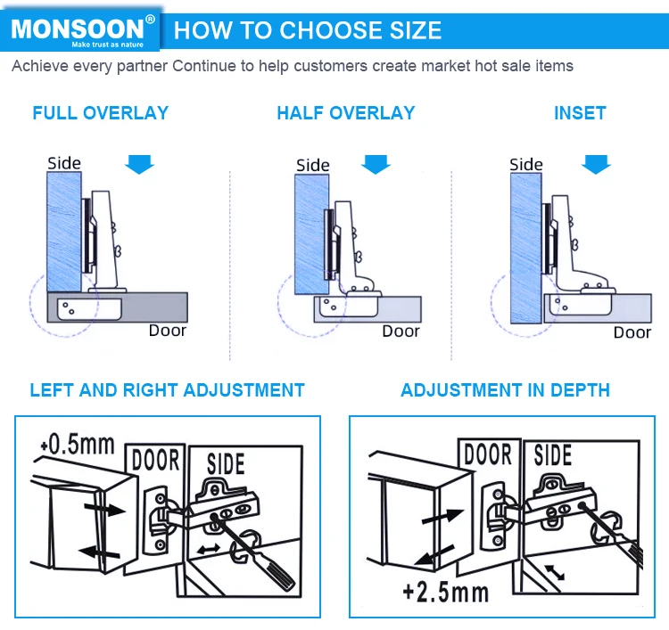 90 Degree Opening Cabinet Folding Hinge 90 Degree Soft Closing Special Hydraulic 3d Angle 8833