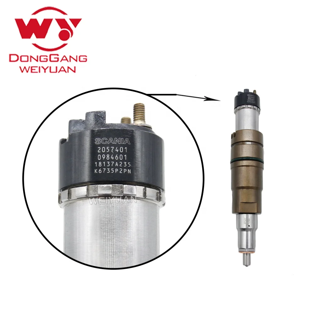 WEIYUAN  Diesel Engine Common Rail Nozzle Injectors 2057401 for SCANIA Fuel Pump