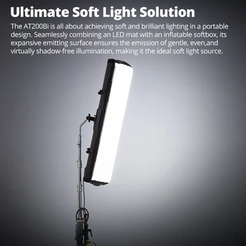 Godox AT200Bi KNOWLED  Air Column Lamp 2700K-8500K Adjustable Color Temperature Waterproof Outdoors LED Photographic Fill Light detail image