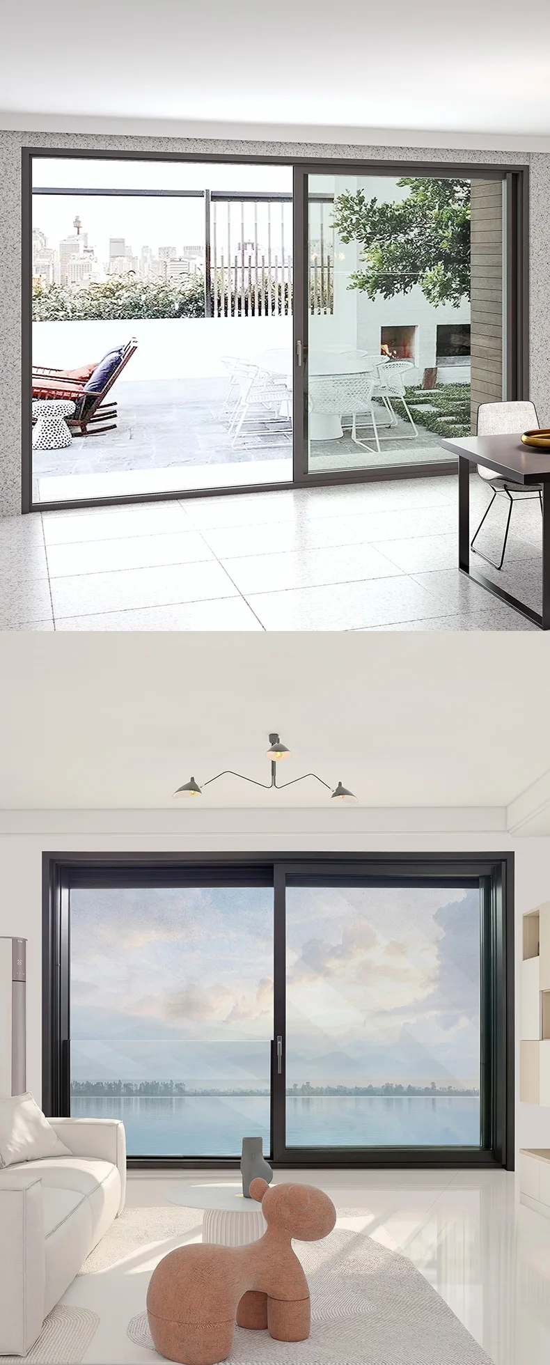  Double Glazed Energy-Saving Sliding Door