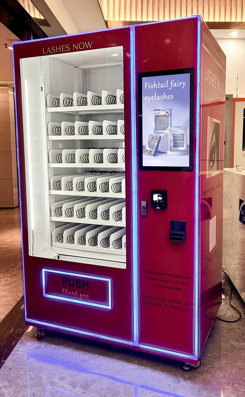 Outdoor Use of Smart Vending Machines Beauty Vending Machine Combination Vending Machines for Shopping Malls details