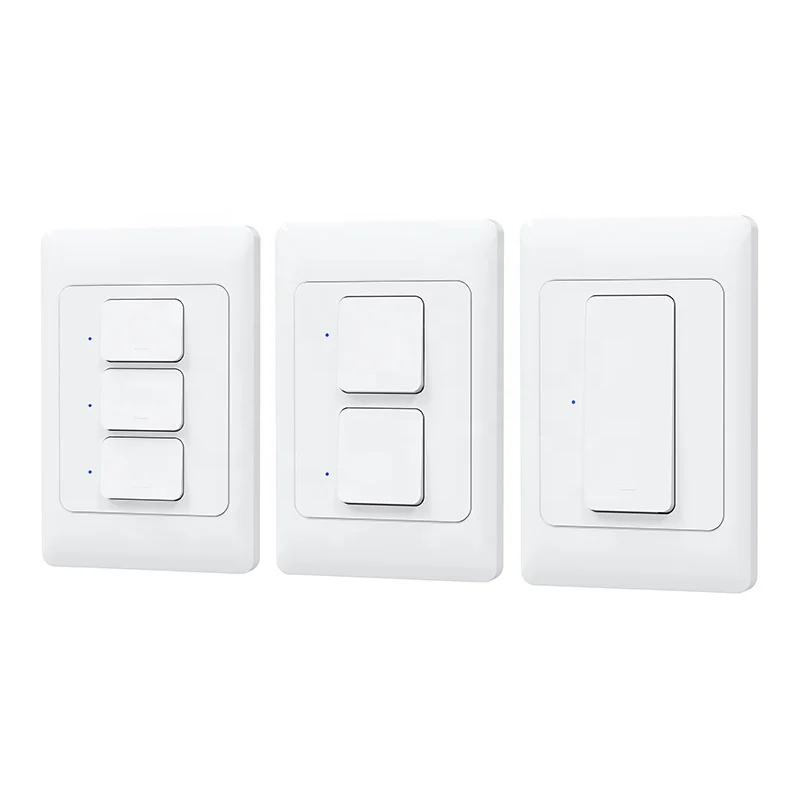Saa Tuya Smart Home Electrical Light Switches Interruptor Voice Tuya Remote Control Smart Wifi