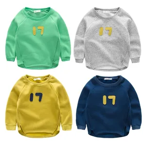 Plain Custom Polo Cotton Sweatshirt Kids Child Clothes Of Online Shopping