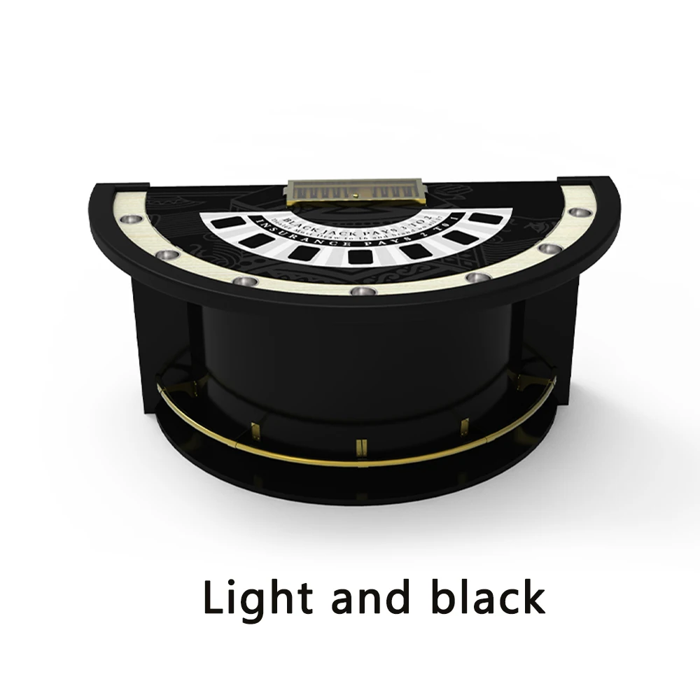 Deluxe Blackjack Games Table De Poker Casino Gaming Table Round