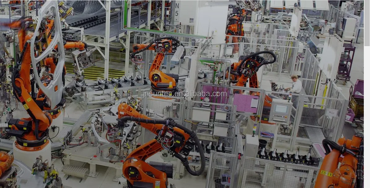 SUNTEC  china jinan 7 axis industrial robot arm robotic for construction industry  wood cutting foam plane parts