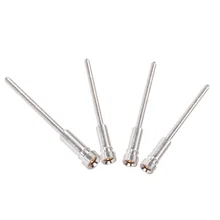 high precision custom silver plated brass alloy signal female contacts pin receptacles turning components