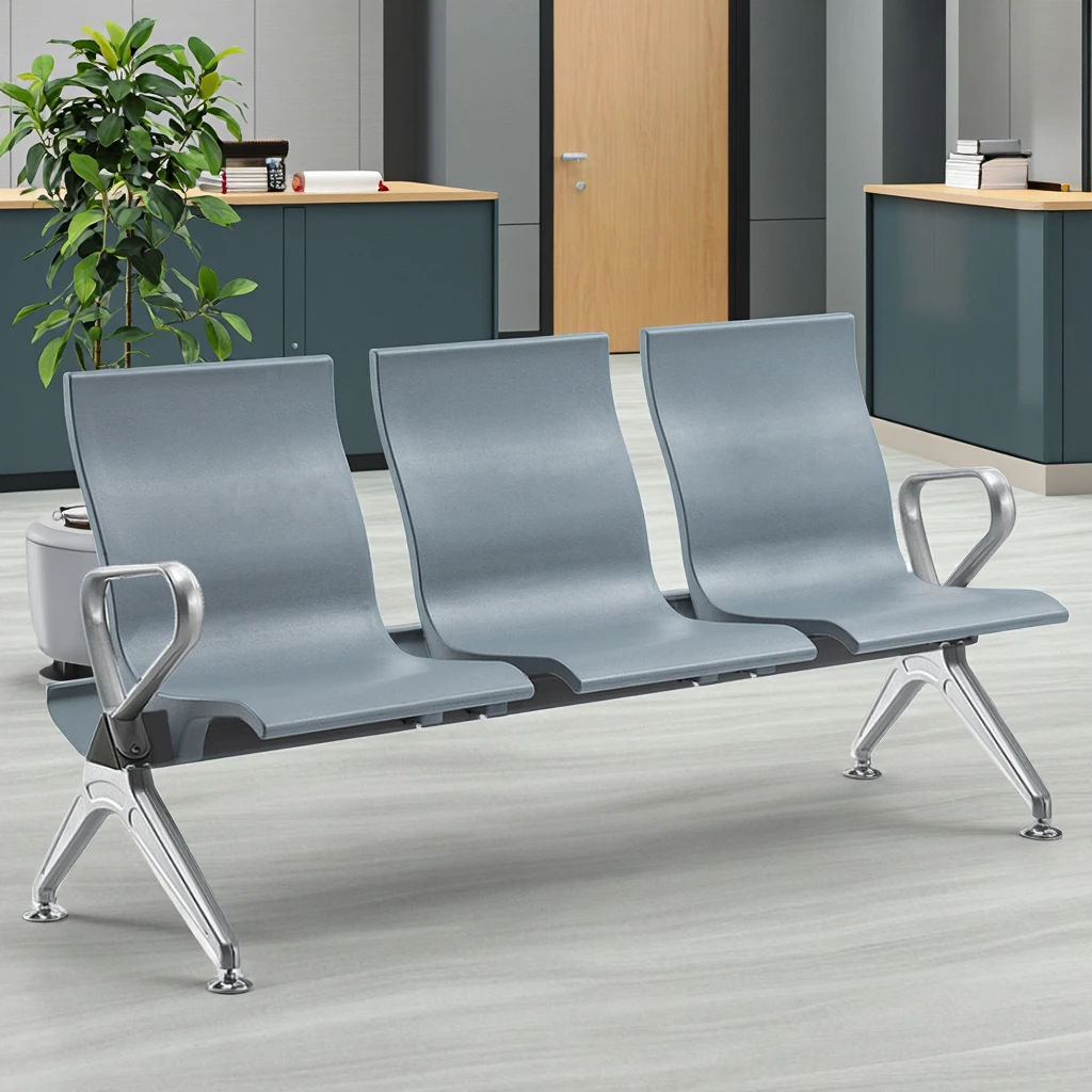 Standard Industrial Triangle Pipe Framework Seating System Assembly 6