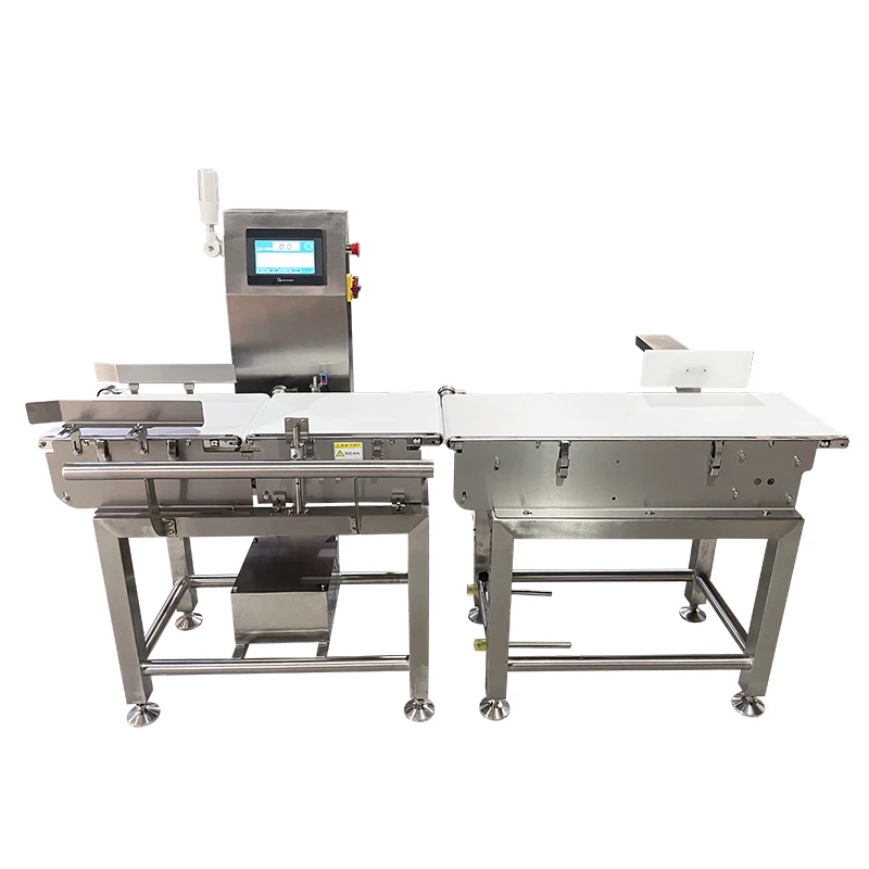 Automatic Weight Checker Conveyor Check Weigher with Rejector System