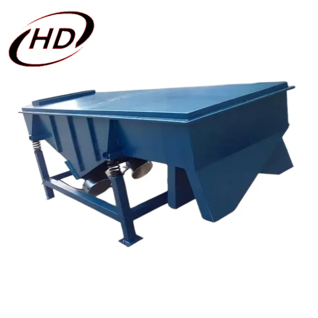 Electric Vibrating Sieve Linear Vibratory Screen Separator for Plastic Pellets