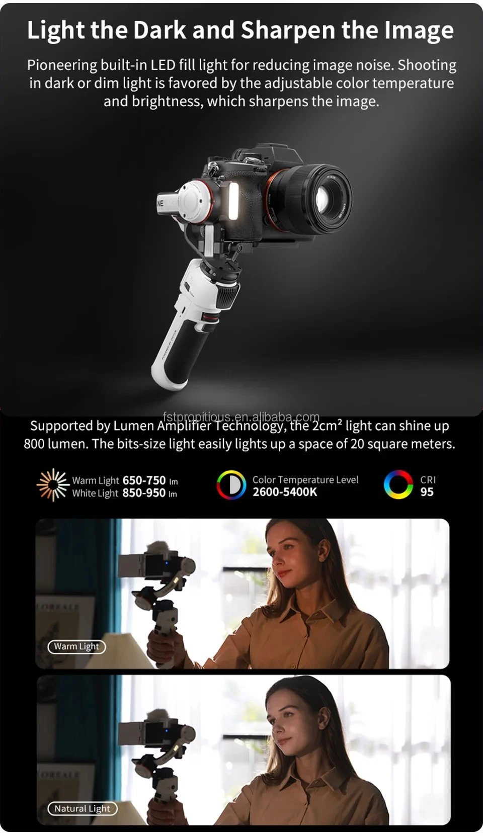 ZHIYUN Crane M3 M3s M3 Pro Phone Camera Gimbal Stabilizer Axis