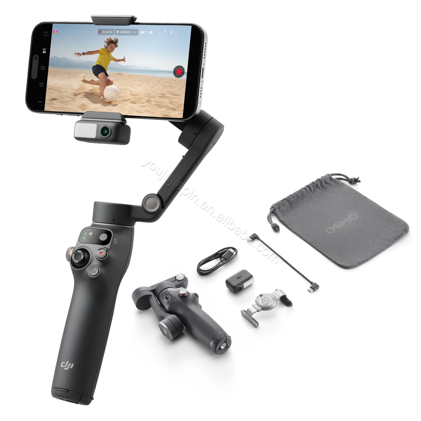 DJI Osmo Mobile 7P Handheld Gimbal Stabilizer with 3-Axis