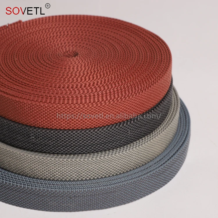 Woven Combination Canvas Belt with Conductive Webbing for Pendant Light