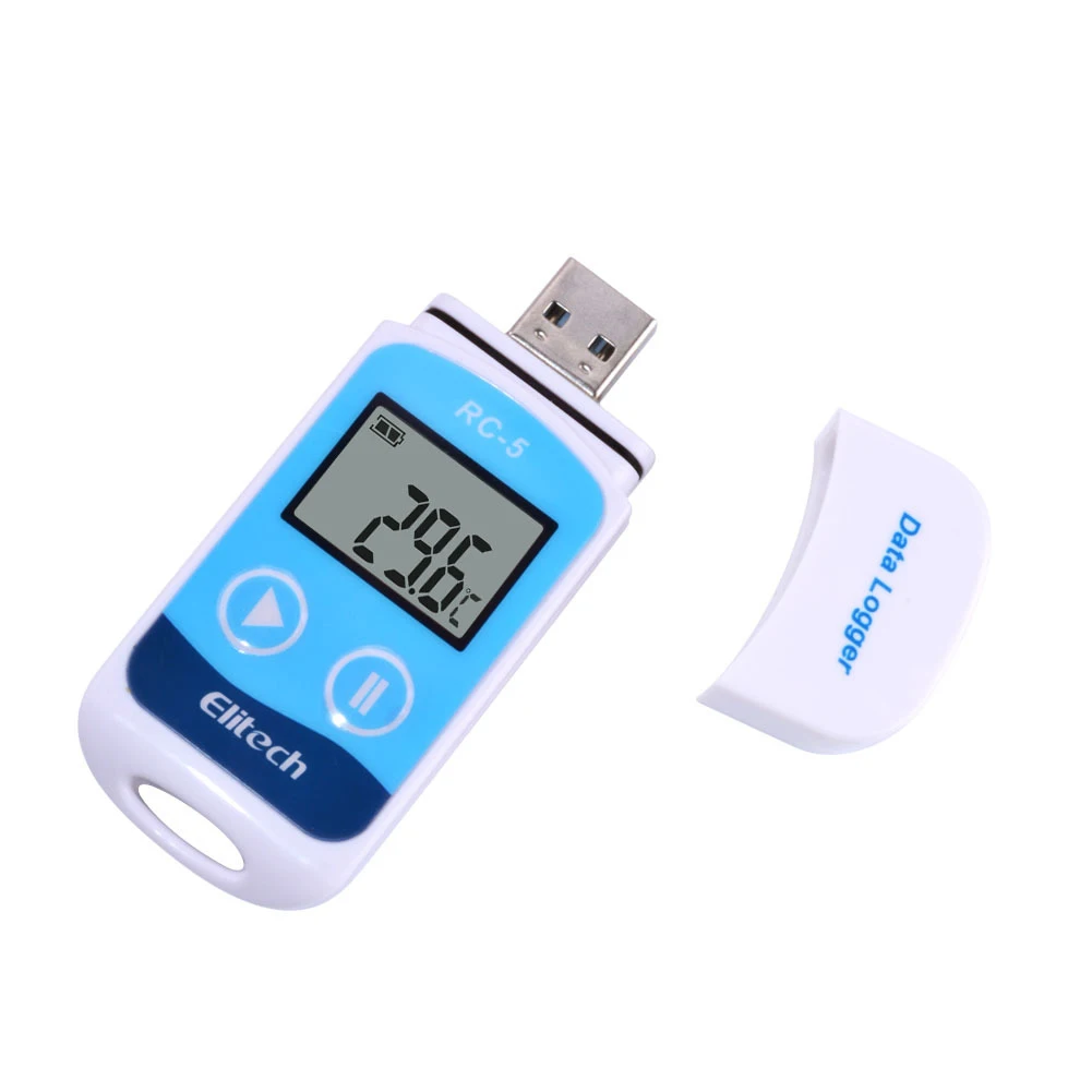 High Accuracy Usb Temperature Recorder For Freezer Cold Room Digital  Thermometer Data Logger - Buy Digital Thermometer Data Logger,Transmitter  Data Logger With Digtal Display,Temperature Data Logger With Data Analysis  Software Product on