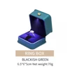 Ring Box Blackish Green