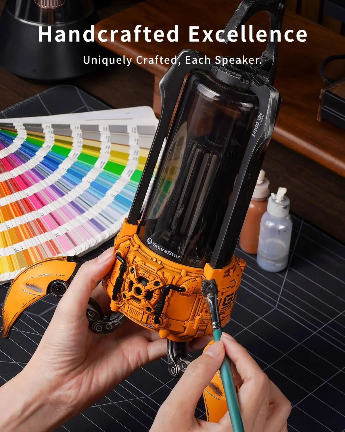 Gravastar Supernova Portable Bluetooth Speaker LED Table Lamp Speaker TWS Pairing Wireless Speakers