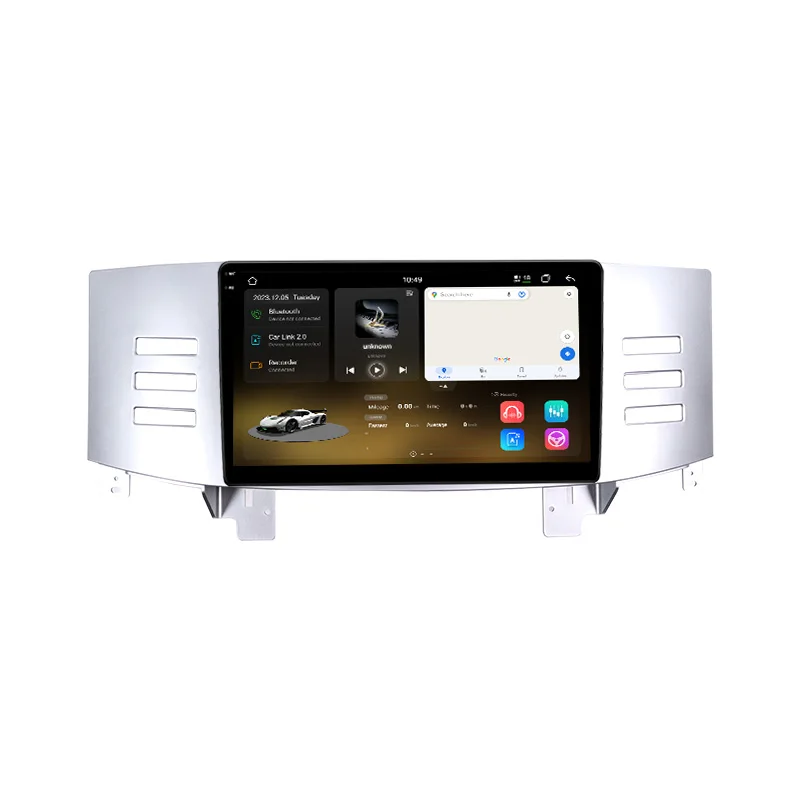 High Quality 9" Car Android Auto DVD Player for Toyota REIZ MARK X 2005-2009 Headunit Video Touch Screen Multimedia