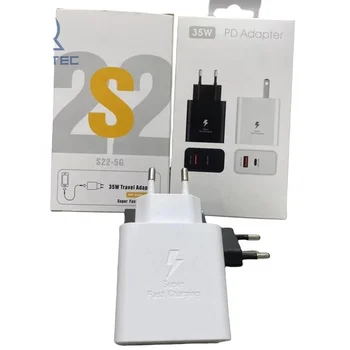 Newly designed PD35w super fast charging European standard charger for samsung s22