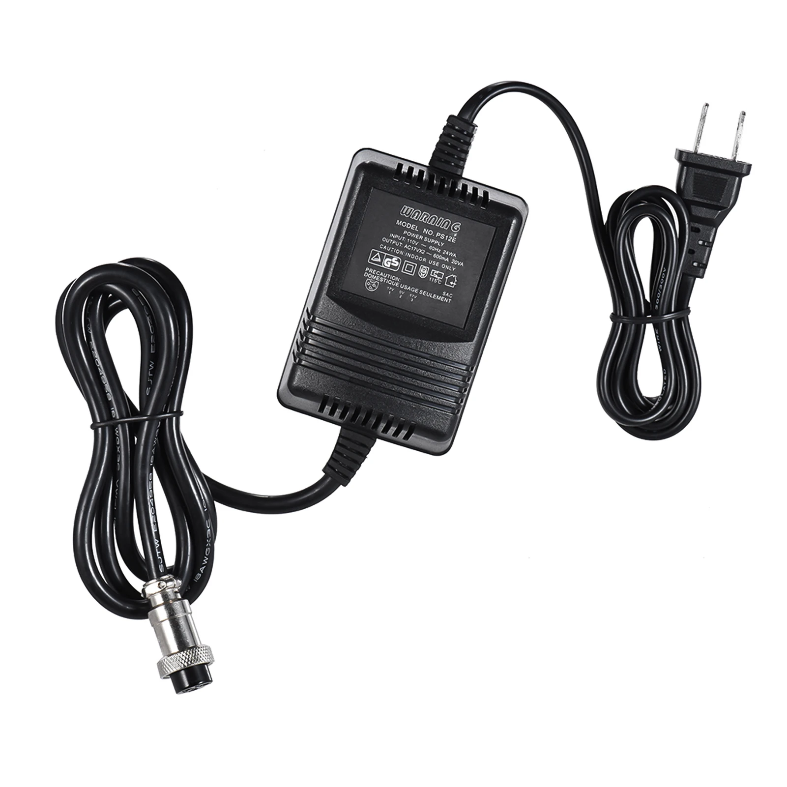 Mixing Console Mixer Power Supply AC Adapter 17V 420mA for 8 Channels or Below Mixing Consoles US Plug