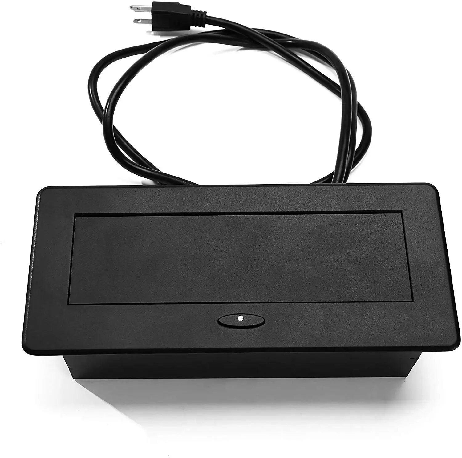 US Standard Conference Table Damped Soft Open Pop up Socket Floor Table Socket with 3AC Power Outlet 2 Usb Charging