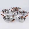 silver no non stick coating fry pan