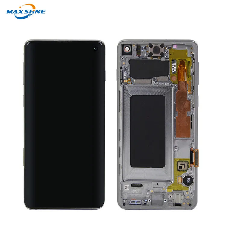 Дигитайзер сенсорного экрана в сборе для Samsung S10 S20 S20FE PLUS ULTRA оригинальный ЖК-дисплей