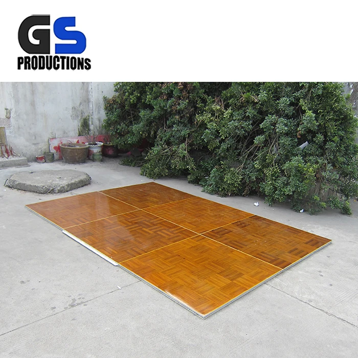 Factory manufacture directly cheap portable teak wood dance floor