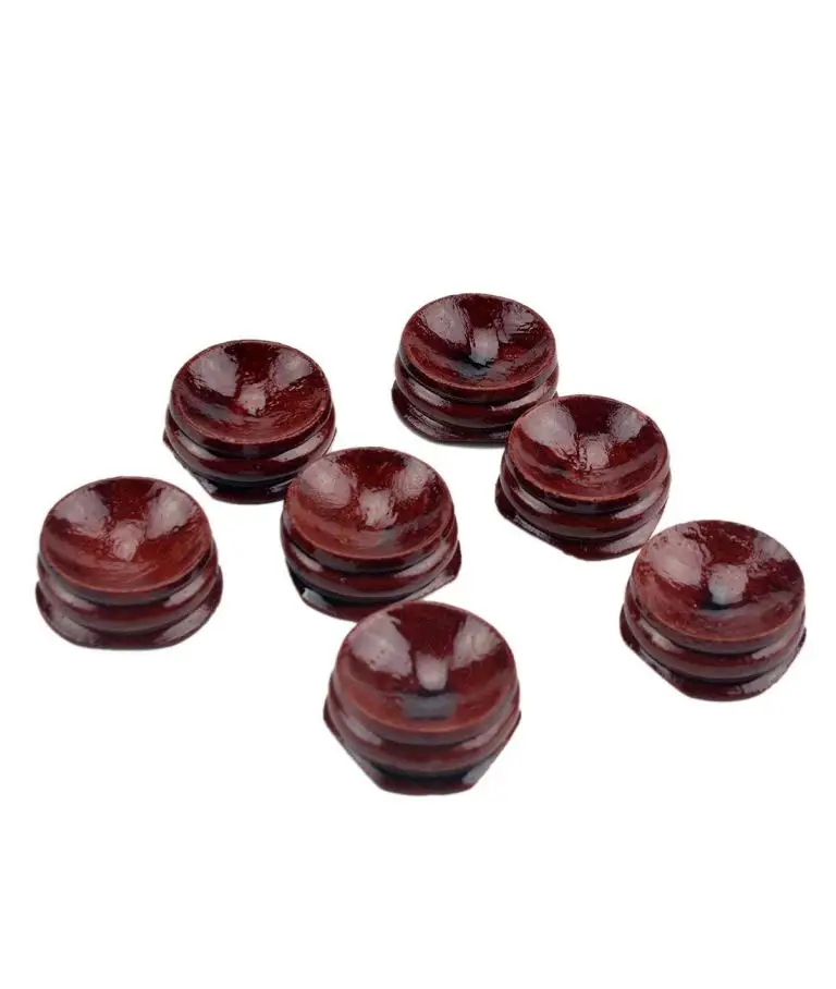 Оптовая продажа, декоративная деревянная подставка для хрустальных шариков, сферическая деревянная подставка