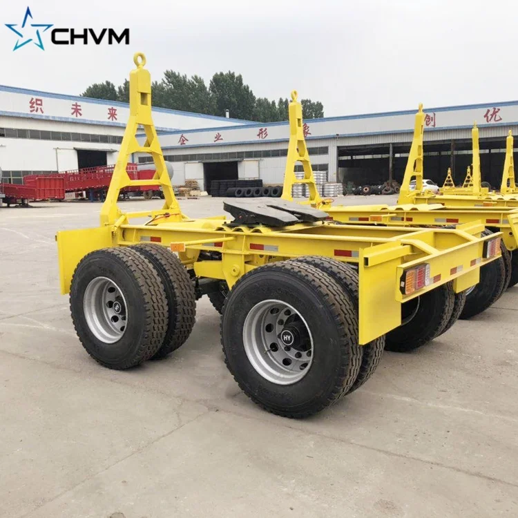 Heavy Duty 2 Axles Drawbar Towing Dolly Skeleton Full Truck Trailer