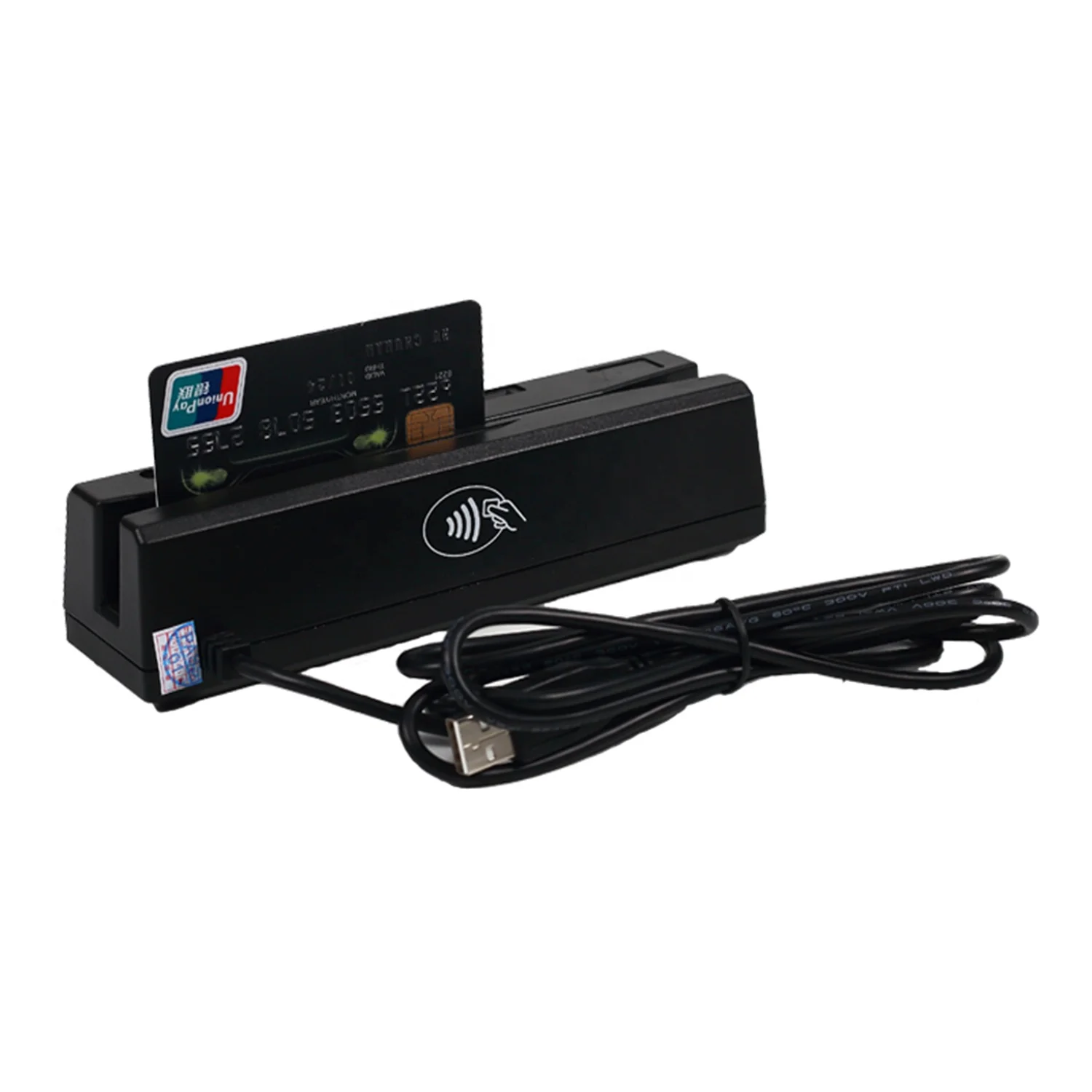 Optical EMV Swipe Card Magnetic Stripe Reader HCC-110