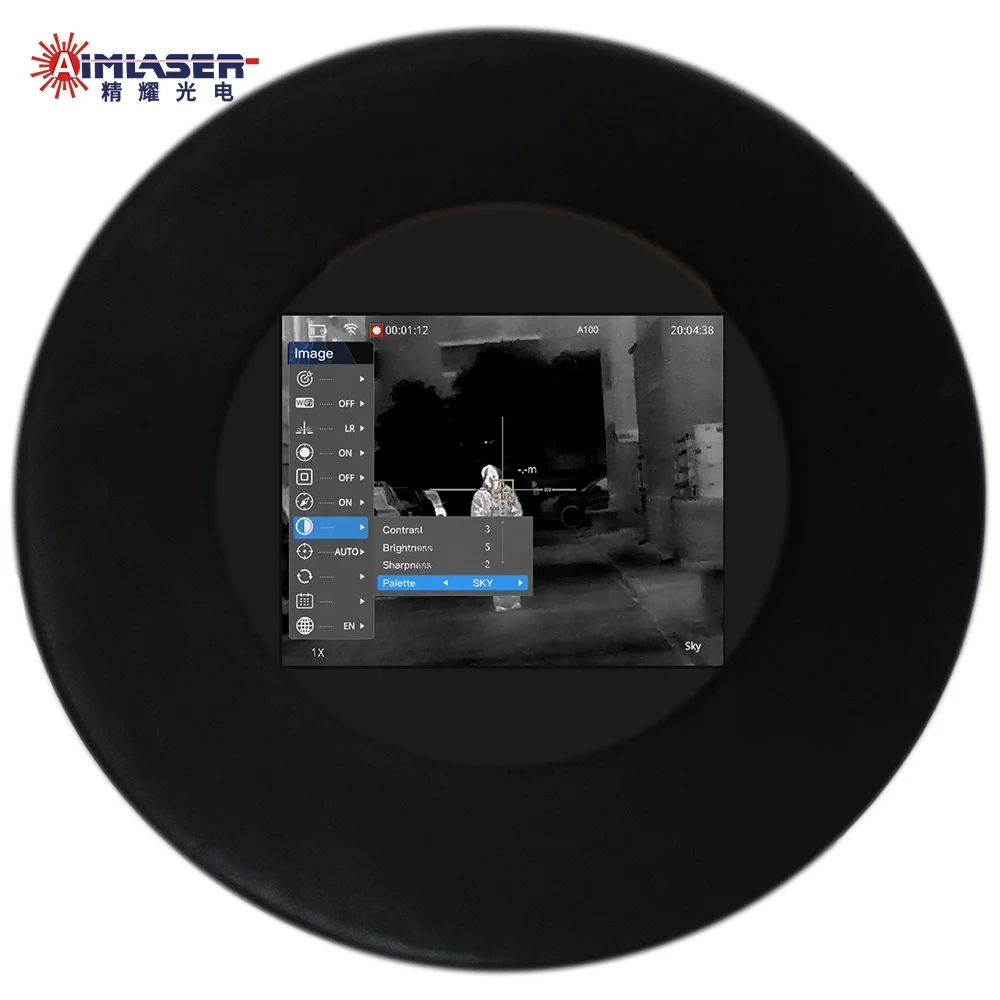 AM-IRT02 Infrared Thermal Imaging Scope Night Vision 24 Hours All ...