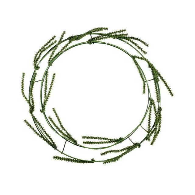 Wholesale Wire Wreath Frame with Ties Deco Mesh Work Wreath Supplies
