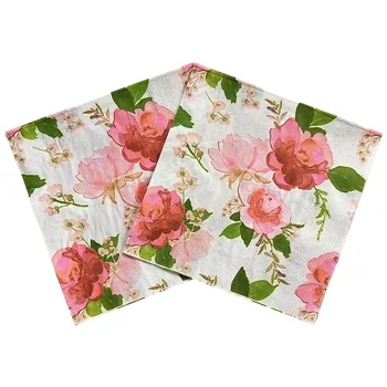 napkin manufacturers directly supply customized various pattern paper napkins