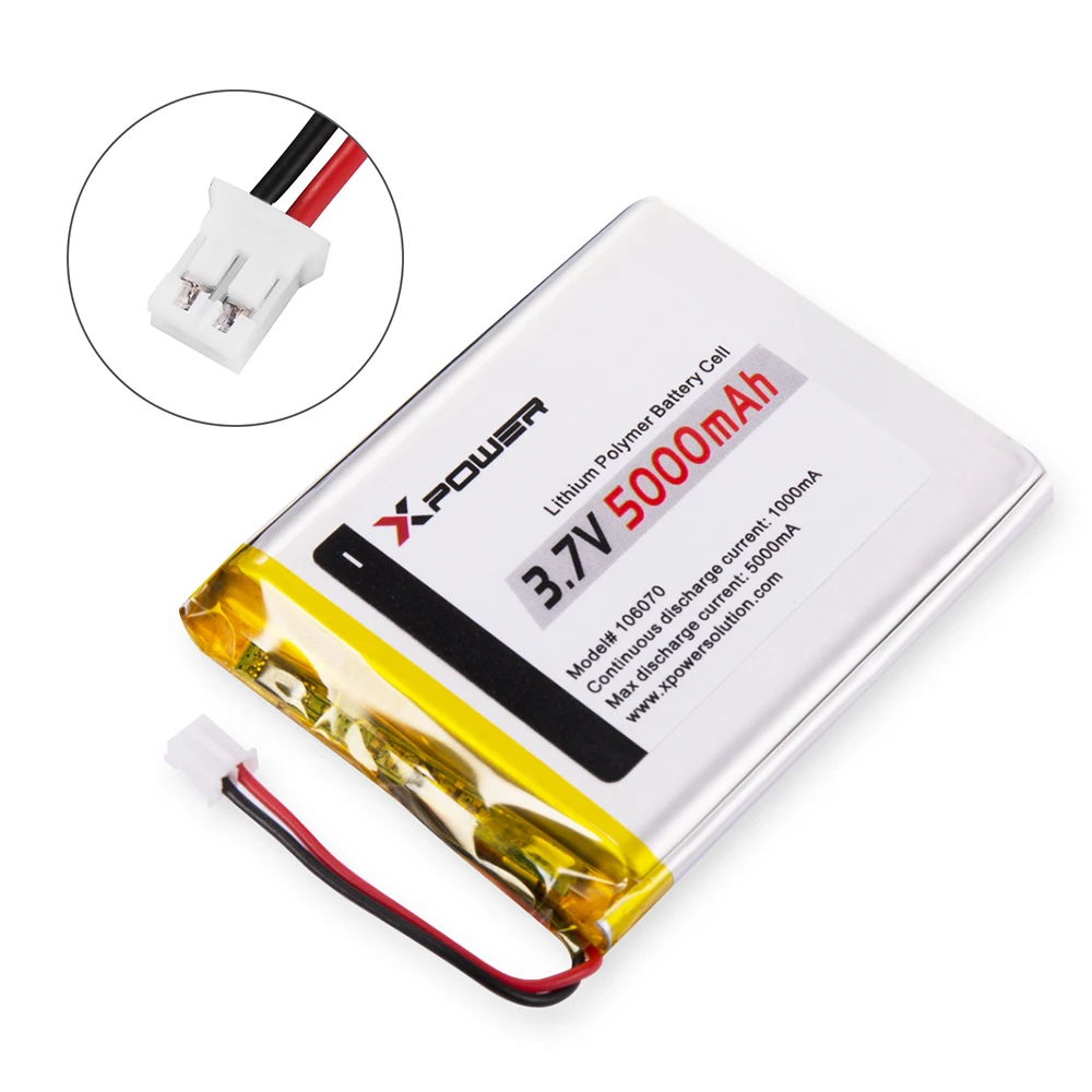 3.7v 5000mah Good Quality Lithium Polymer Battery For Consumer Electronics