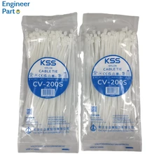 KSS 213C Cable Ties 151A 210A Nylon 150A Buckle Velcro Holder Mount Accory Clip 300mm X 4.8mm Plastic