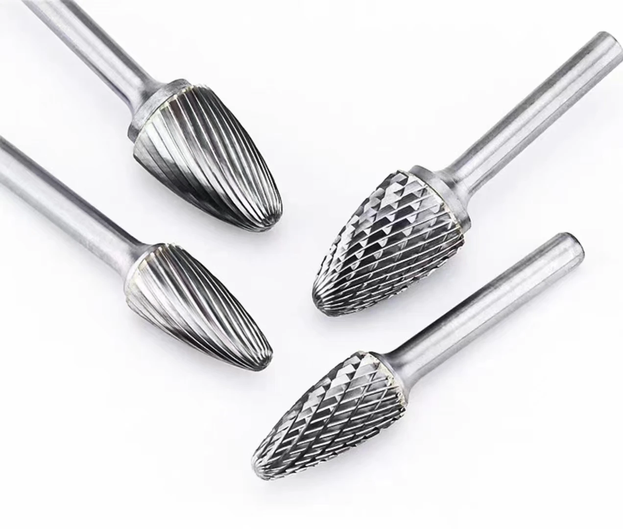 Инструменты для резки, двойная резка, карбидные вольфрамовые заусенцы, набор роторных заусенцев, ручные инструменты