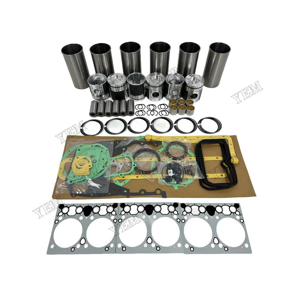 DE08 Overhaul Kit With Gasket Set Fits for Doosan / for Develon Replacement Engine Parts 3